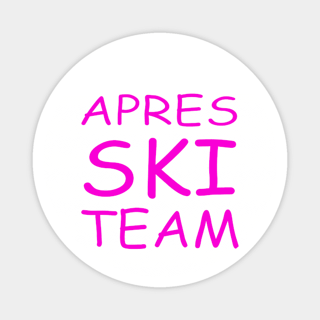 Apres Ski Team Magnet by Sunoria